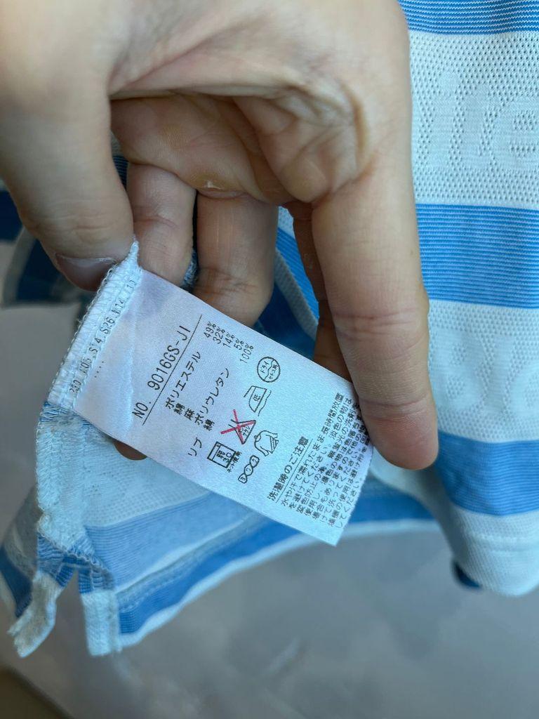 블랙앤화이트 골프 긴팔 카라티 MADE IN JAPAN (M) 7