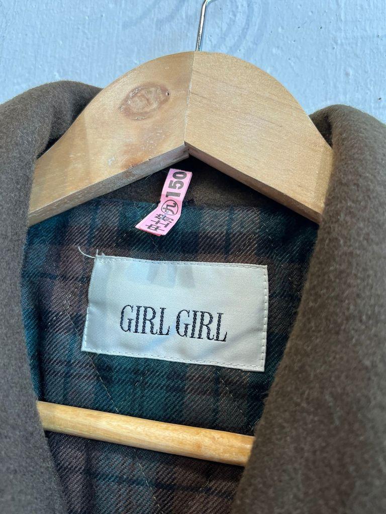 일본빈티지 GIRL GIRL 울 봄버자켓 6