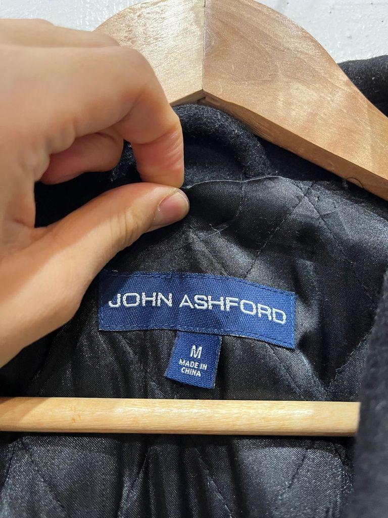 JOHN ASHFORD 울 블루종 자켓 블랙 4