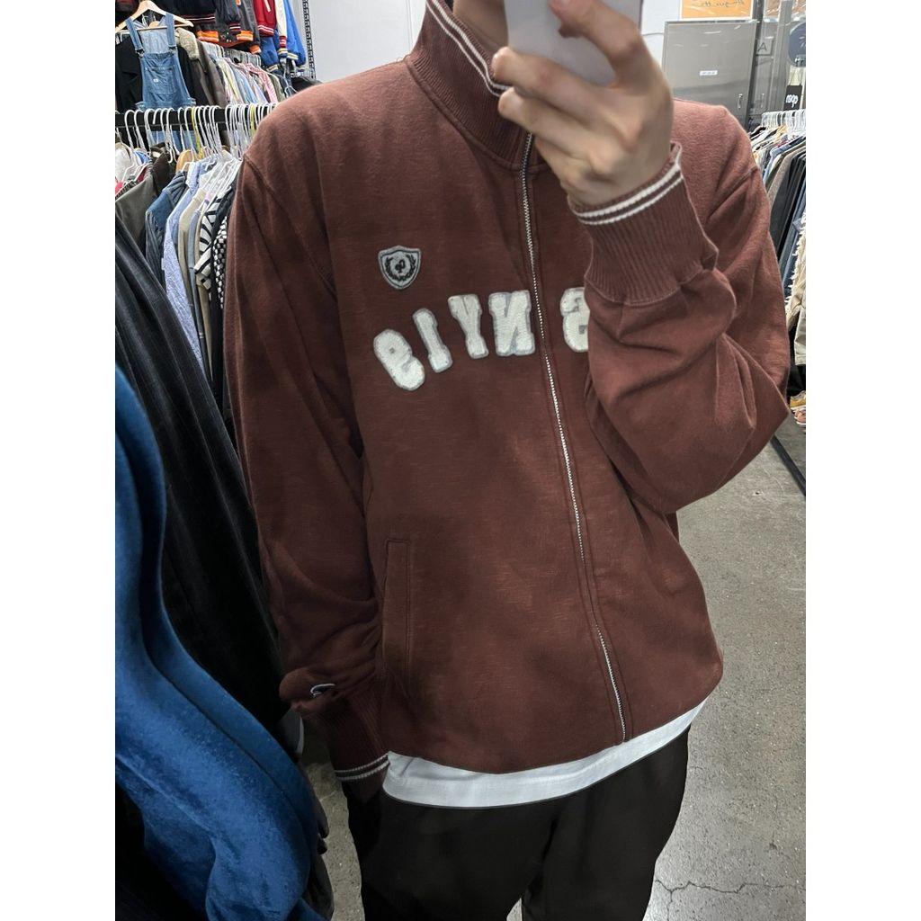 챔피온 재팬 스웻 트랙탑 져지 브라운 5