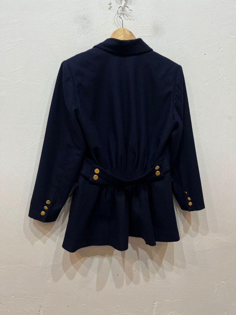 JUNKO SHIMADA 준코 시마다 금장 더블 울 자켓 Made in JAPAN 3