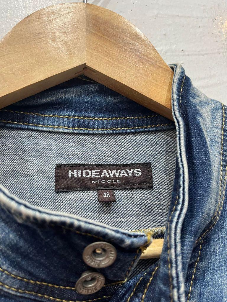 일본빈티지 Hideaways 워시드 데님자켓 6