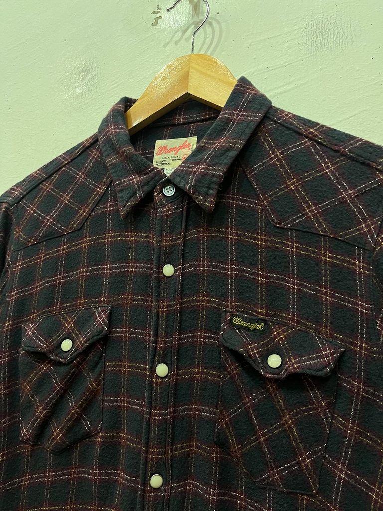 랭글러 웨스턴 플란넬 셔츠 우먼즈 Made in JAPAN 3
