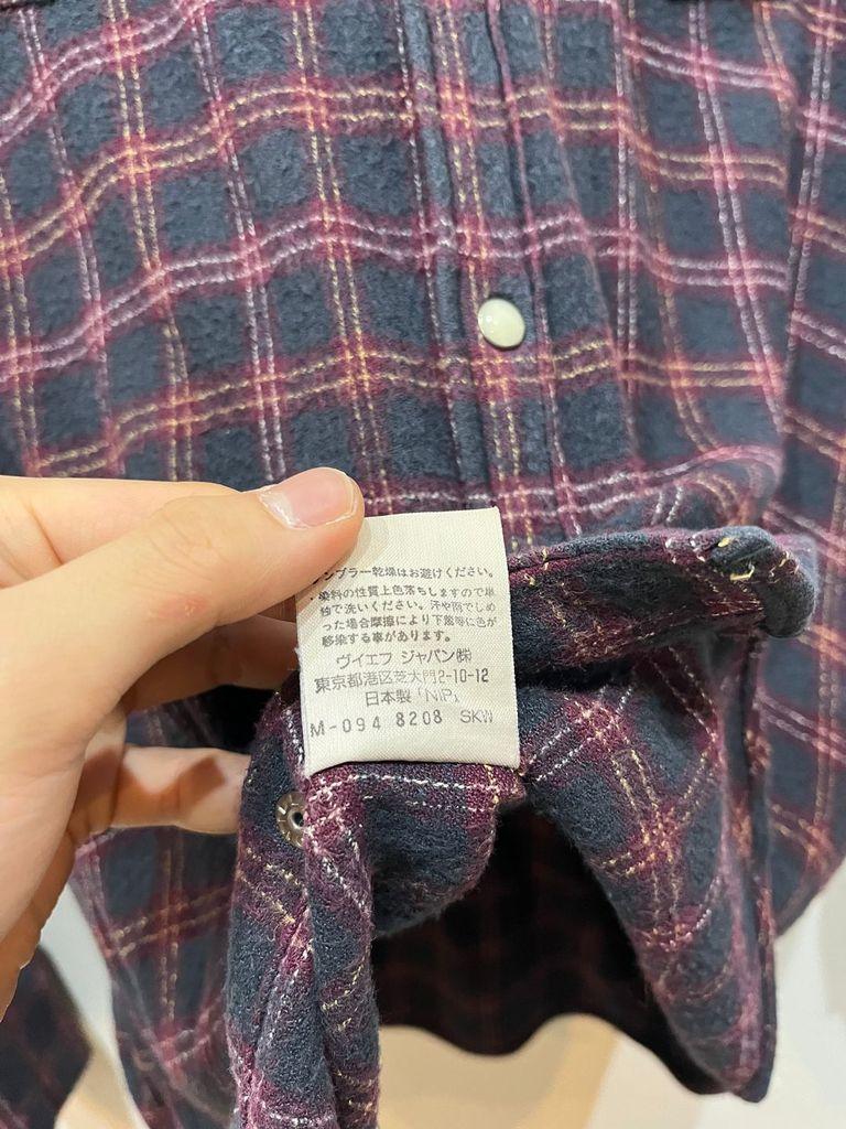 랭글러 웨스턴 플란넬 셔츠 우먼즈 Made in JAPAN 8