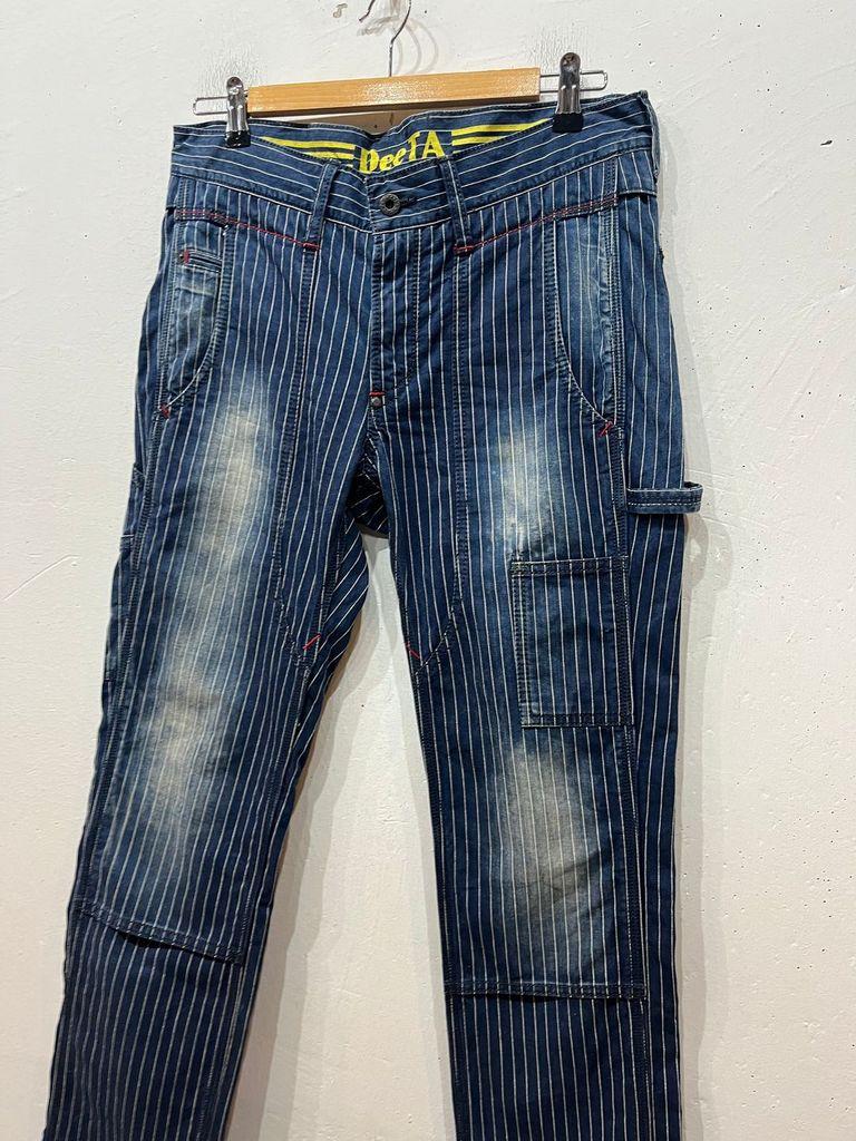 Deeta 워시드 히코리 카펜터 데님팬츠 Made in JAPAN 4
