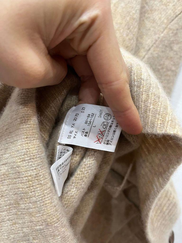 랄프로렌 울 캐시미어 가디건 우먼즈 5