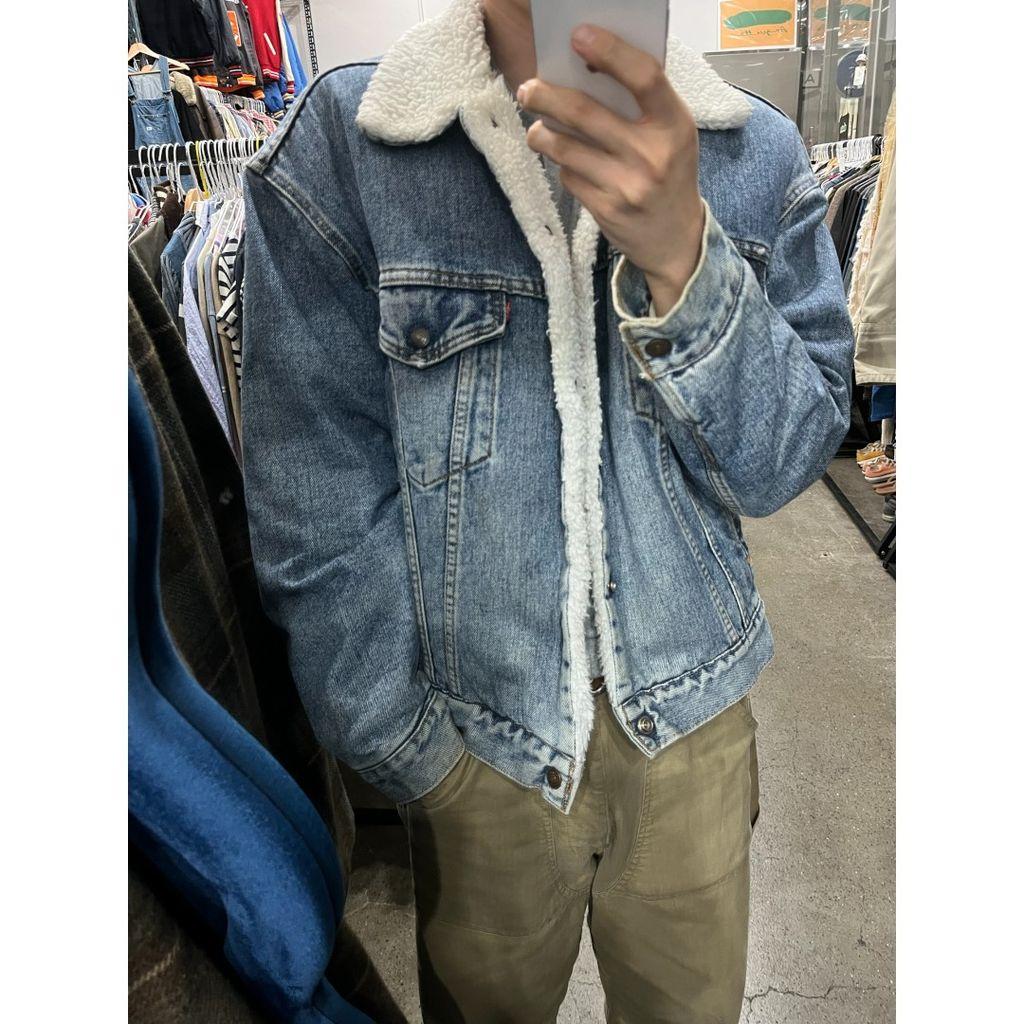 90s 리바이스 쉐르파 데님 자켓 Made in USA 6