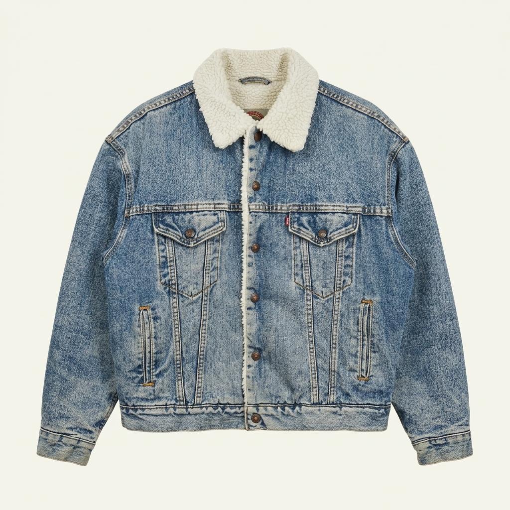 90s 리바이스 쉐르파 데님 자켓 Made in USA 1