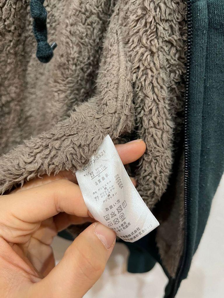 컨버스 재팬 이너플리스 후드집업 M 8