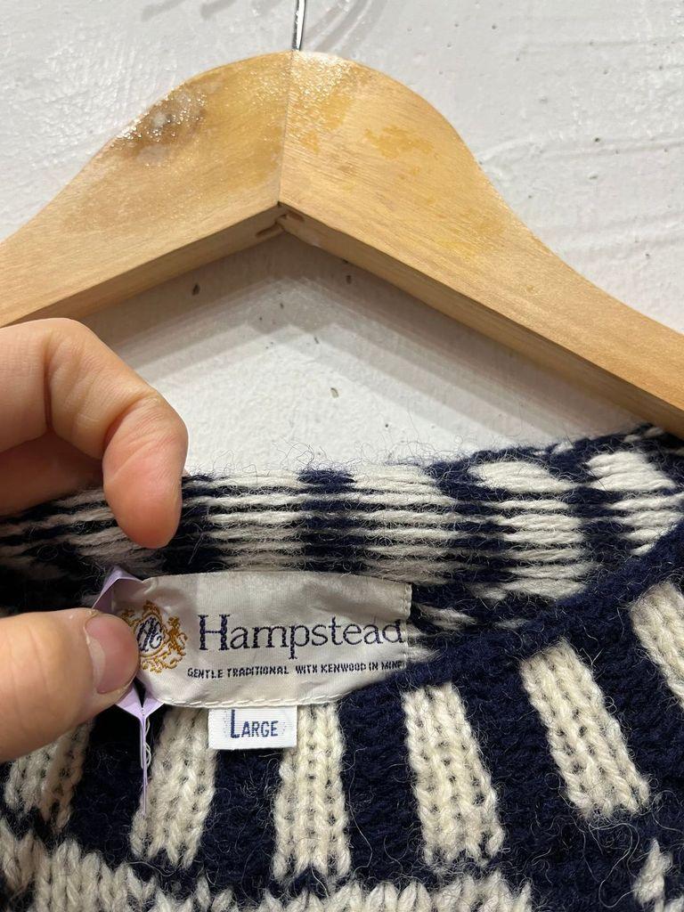 Hampstead 빈티지 노르딕 울 니트 스웨터 4