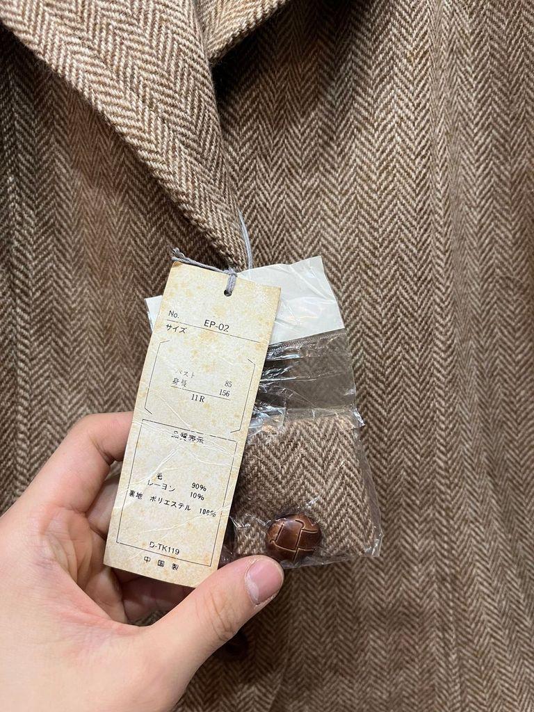 M&K JPN 헤링본 울 자켓 우먼즈 4