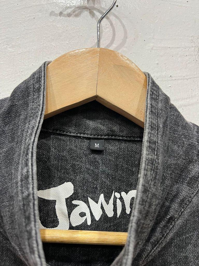 일본빈티지 Jawin 패턴 데님 바이커 자켓 우먼즈 5