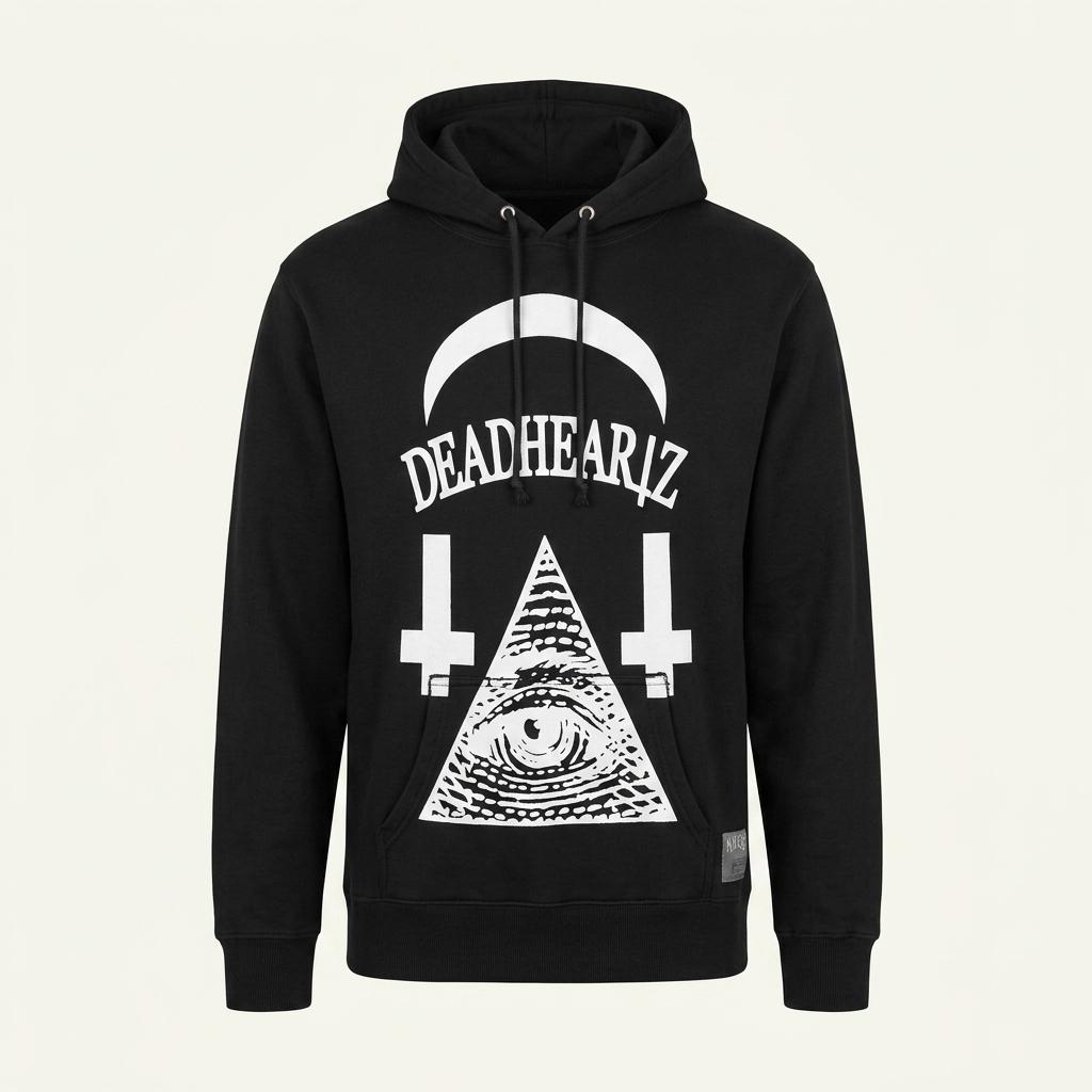 일본빈티지 DEADHEARIZ 펑크 후드 1