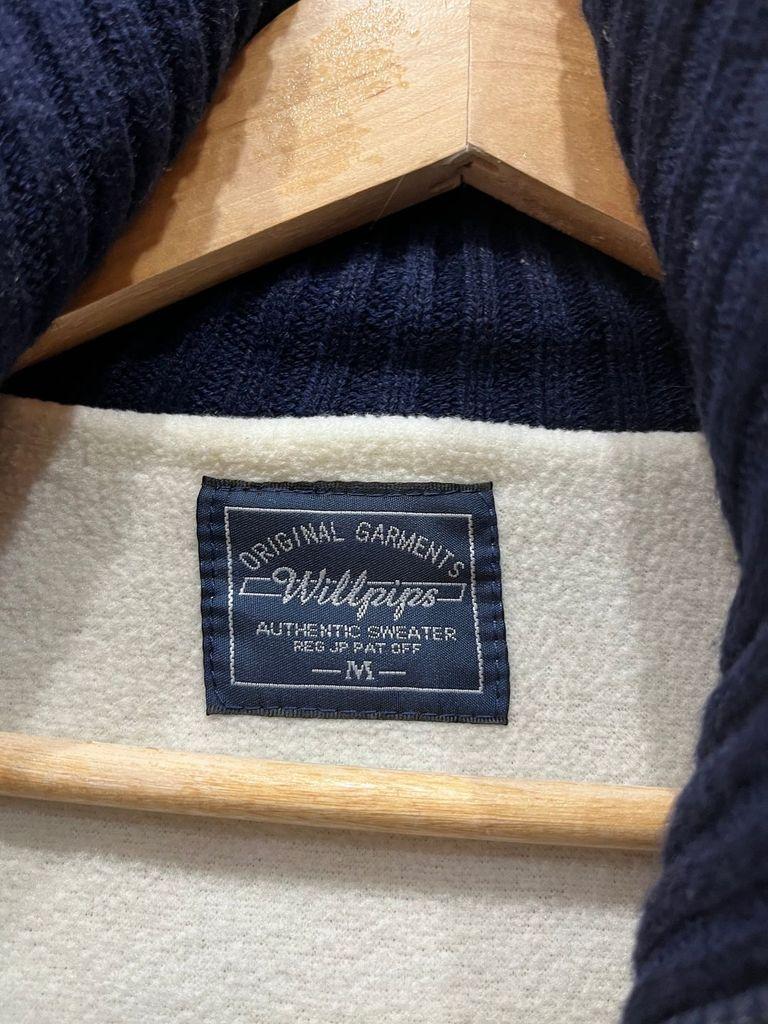 일본빈티지 willpips 노르딕 니트집업 M 6