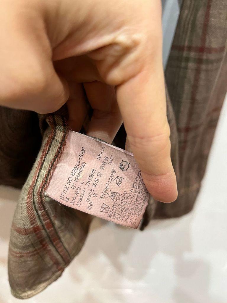 버커루 가먼트다잉 체크 셔츠 8