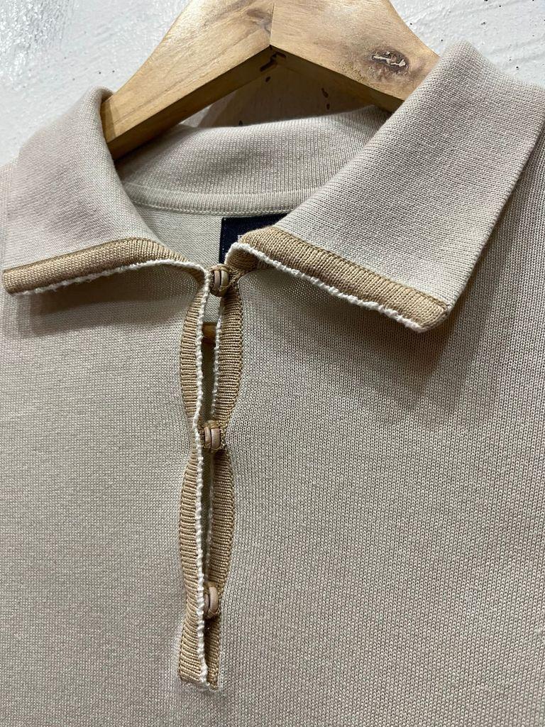 버버리 골프 니팅 PK 롱슬리브 Made in JAPAN (M) 4