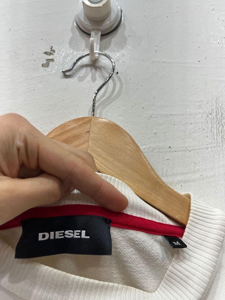 DIESEL 디젤 로고 맨투맨 스웻셔츠 4
