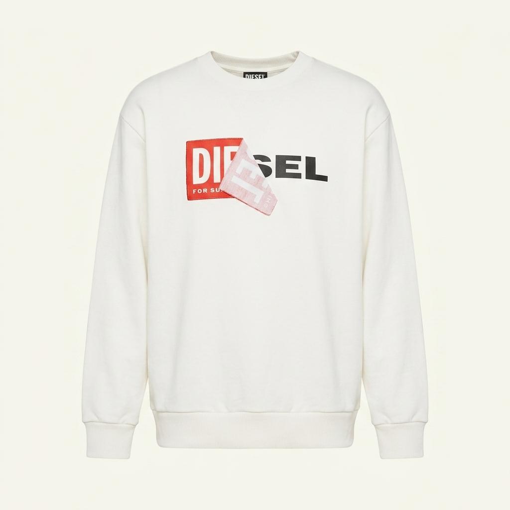 DIESEL 디젤 로고 맨투맨 스웻셔츠 1