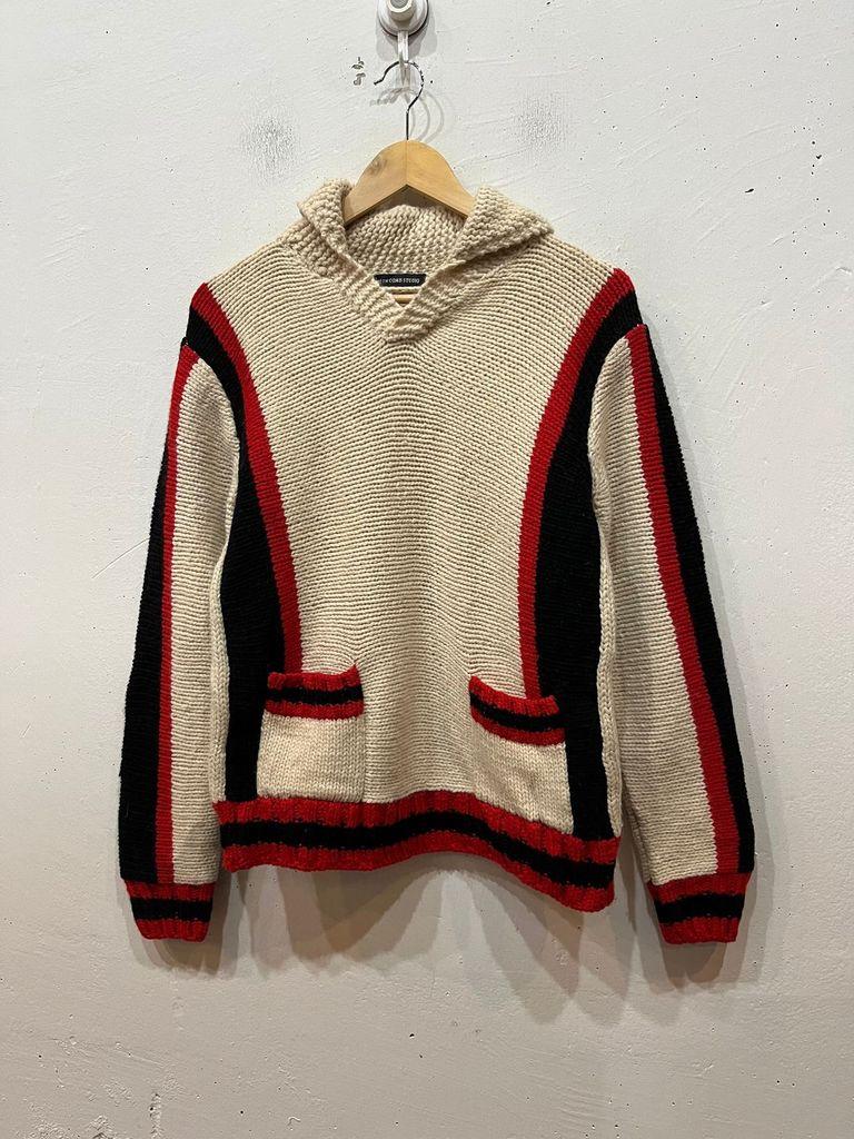 일본빈티지 Bethcomb Studio 헤비울 풀오버 코위찬 스웨터 3