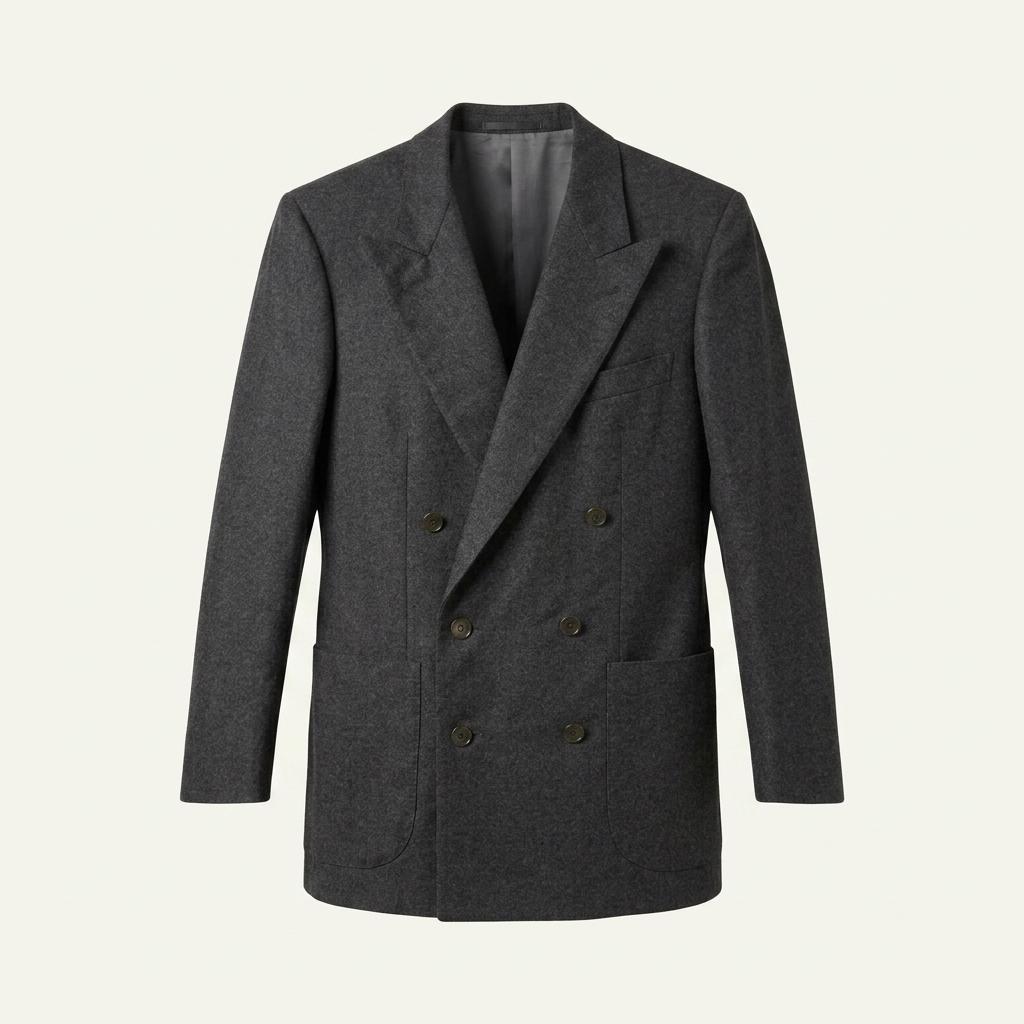 에르메네질도 제냐 더블 울 자켓 Made in ITALY 1