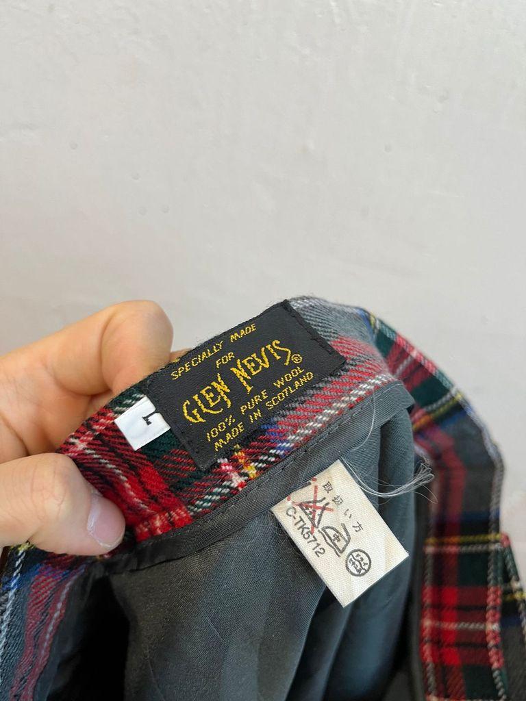 GLEN NEVIS 퓨어울 클래식 랩스커트 치마 Made in SCOTLAND 3
