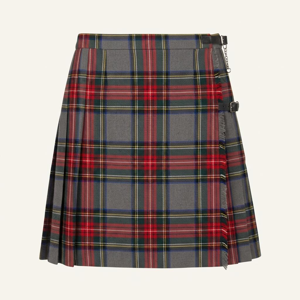 GLEN NEVIS 퓨어울 클래식 랩스커트 치마 Made in SCOTLAND 1