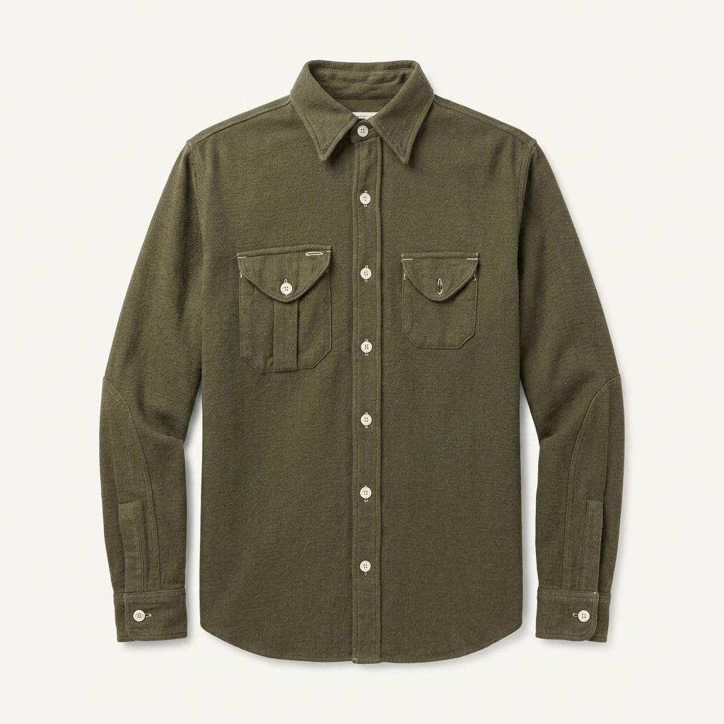 포스트 오버롤즈 플란넬 셔츠 Made in USA 1