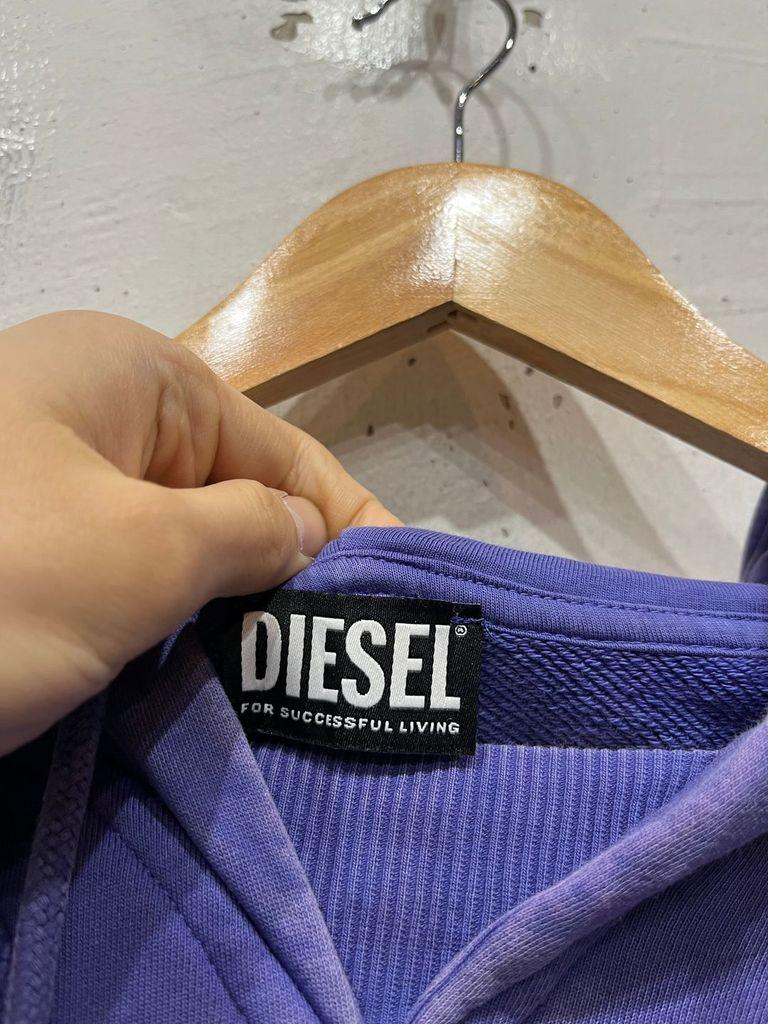 DIESEL 디젤 F-MIKKY 워시드 언발 후드티 우먼즈 10