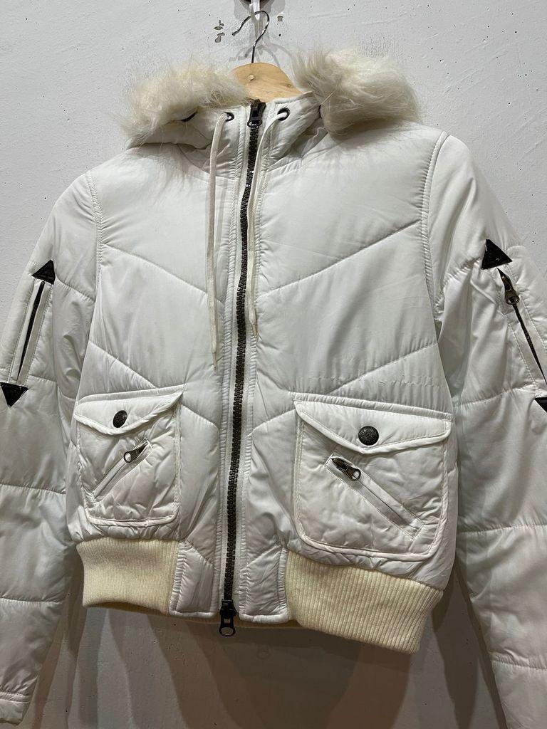 일본빈티지 ttu snowy crystal y2k 크롭 패딩 우먼즈 4