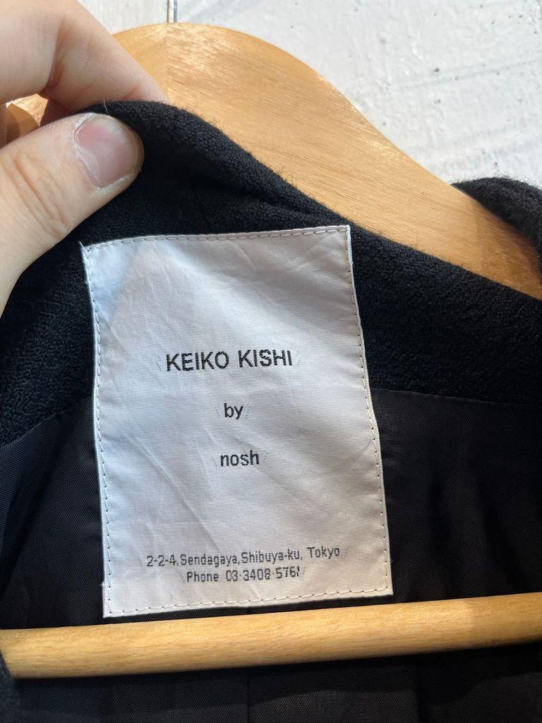 KEIKO KISHI by nosh 울자켓 우먼즈 Made in JAPAN 6