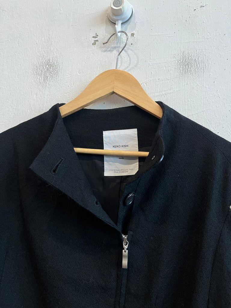 KEIKO KISHI by nosh 울자켓 우먼즈 Made in JAPAN 5