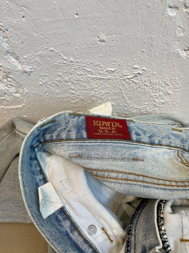 빈티지 Edwin 에드윈 테이퍼드 데님팬츠 Made in USA 10