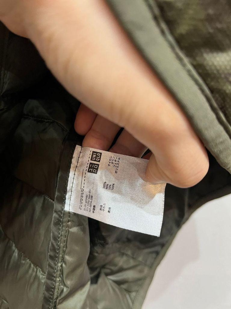 유니클로 밀리터리 다운 경량 패딩 베스트 조끼 M 7