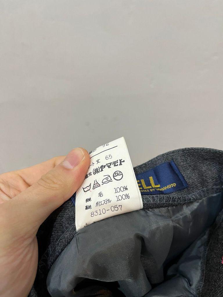 일본빈티지 CHELL 퓨어울 클래식 스커트 치마 7