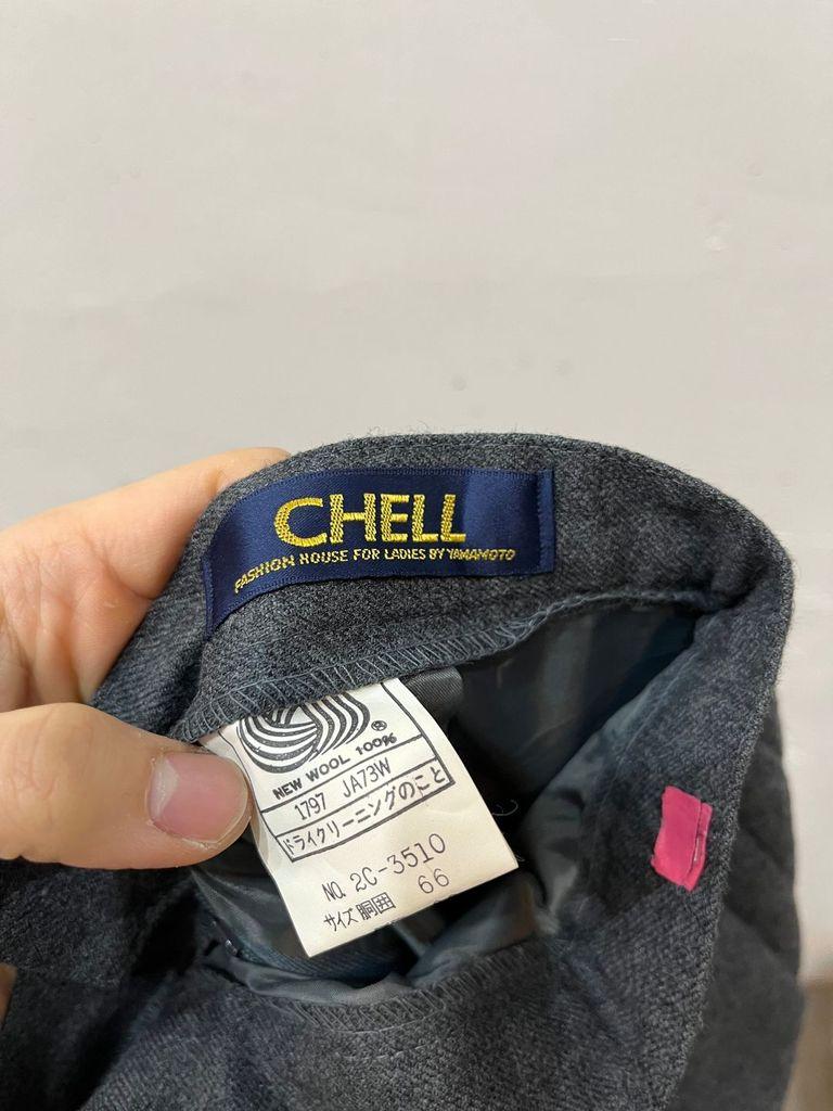 일본빈티지 CHELL 퓨어울 클래식 스커트 치마 6