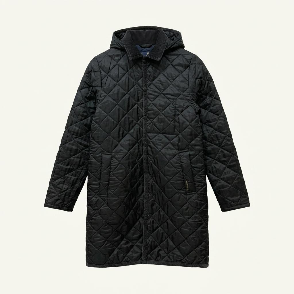 LAVENHAM 라벤햄 롱 퀼팅 자켓 우먼즈 38 Made in ENGLAND 1