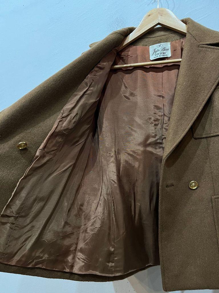 유럽빈티지 Made in FRANCE 금장 울자켓 우먼즈 8
