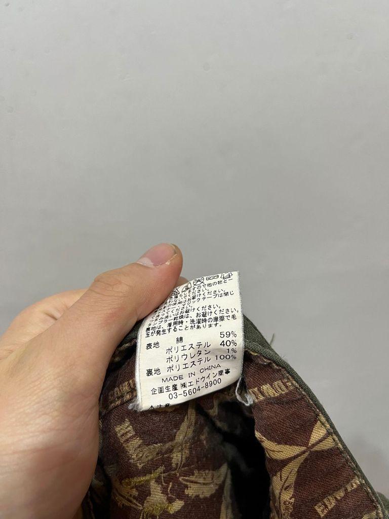 에드윈 재팬 빈티지 익스클루시브 팬츠 카키 34 6