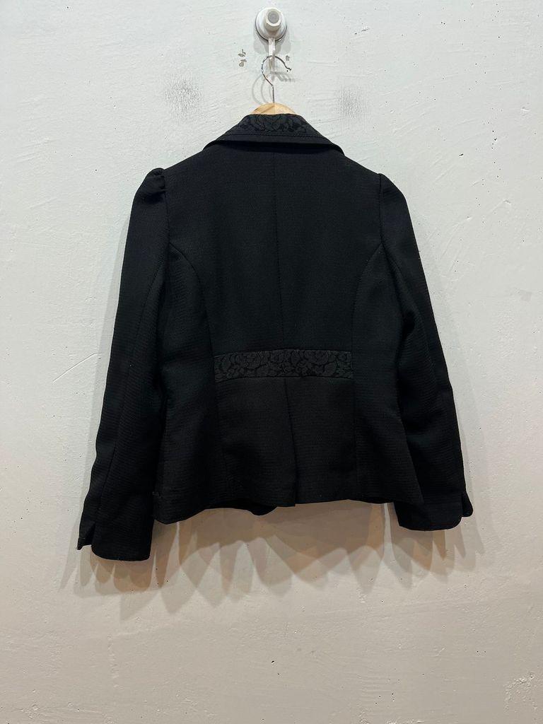 액시즈팜 레이스 블레이저 자켓 블랙 4