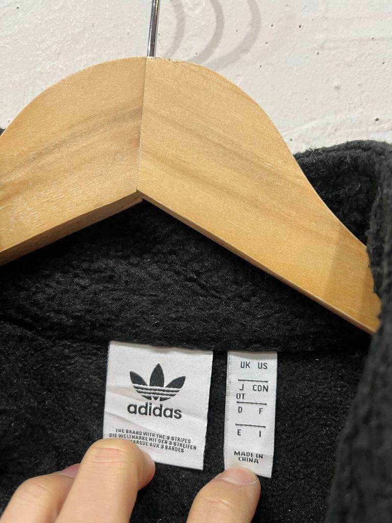 아디다스 하트 파이어버드 풀오버 하프집업 플리스 블랙 5