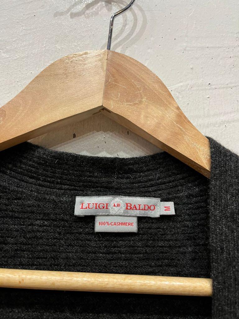 luigi baldo Made in ITALY 논버튼 캐시미어100% 가디건 3