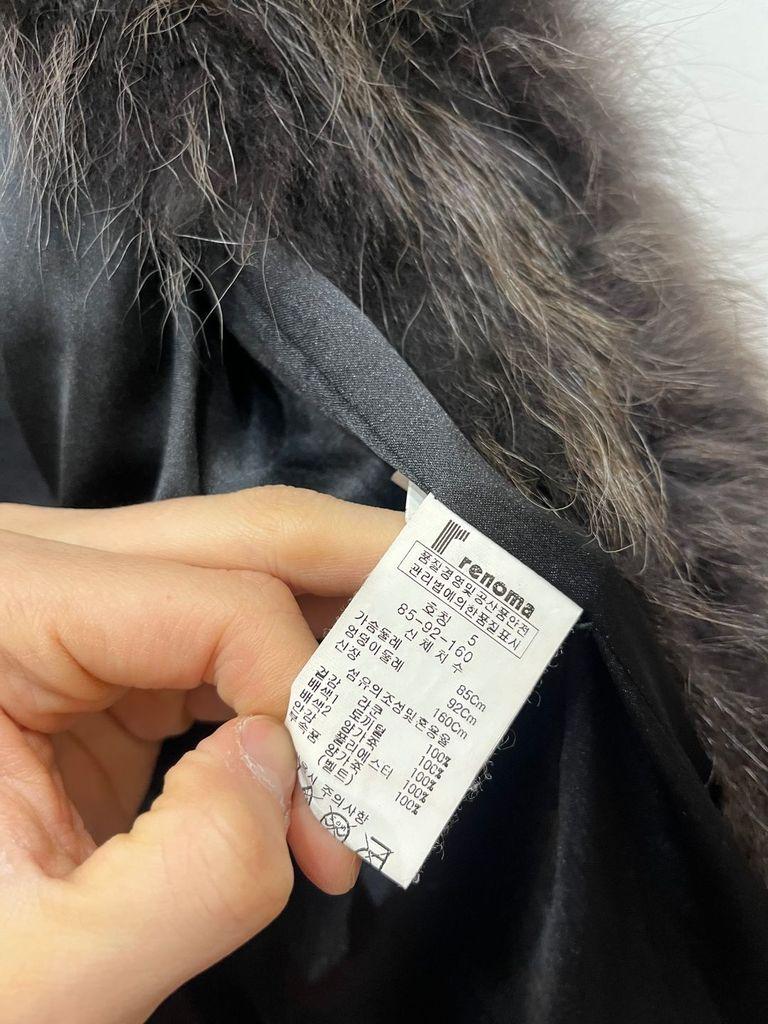 라쿤퍼 양가죽 벨티드 베스트 조끼 7