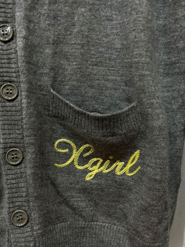 X-GIRL 엑스걸 퓨어울 스타패치 가디건 4
