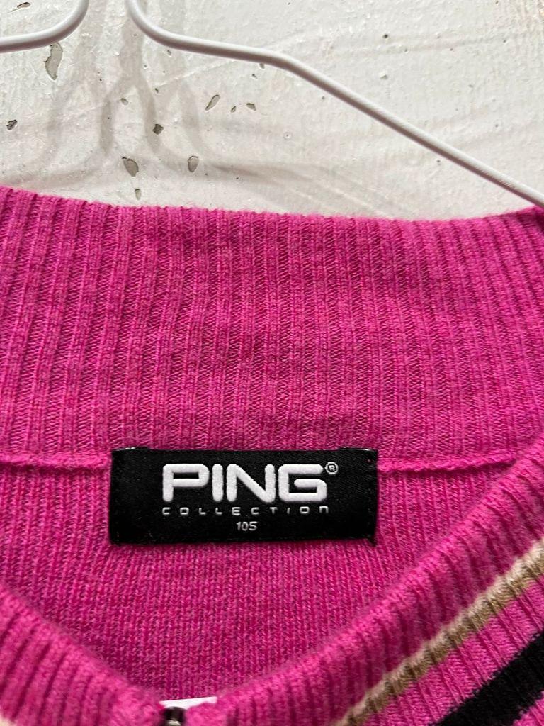 PING 핑 골프 남성 퓨어울 니트집업 105 4