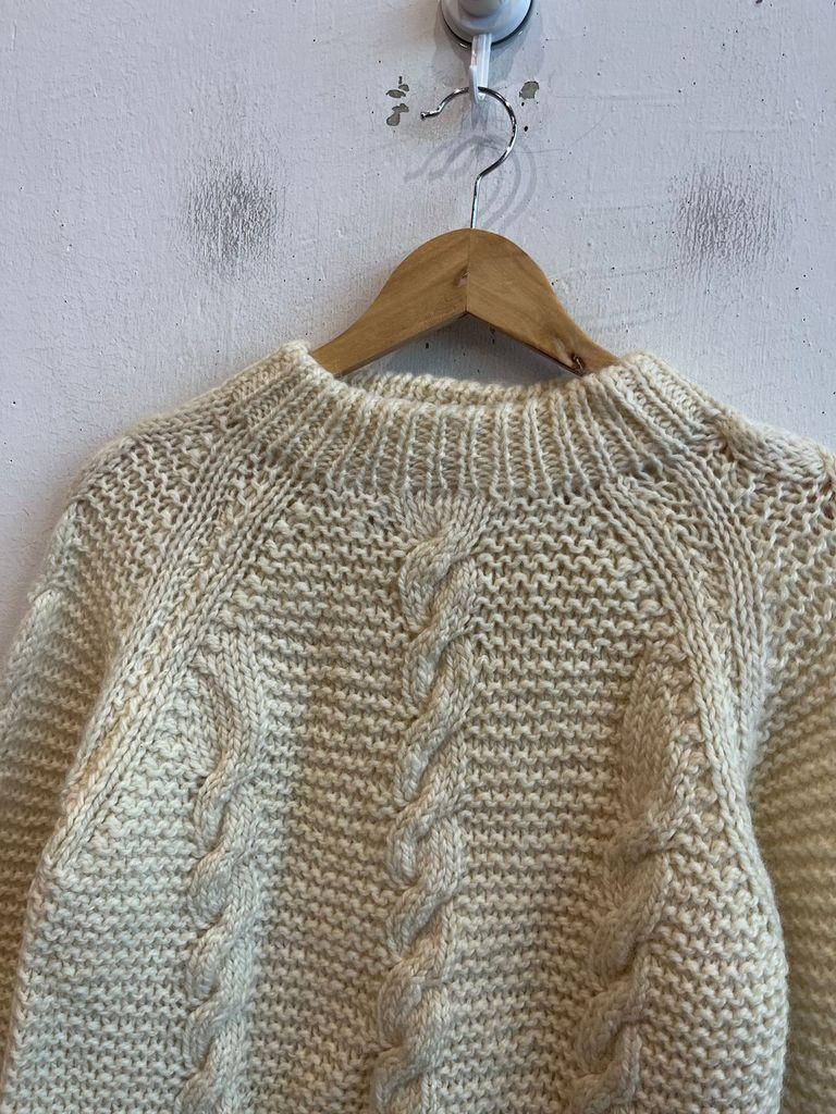 80~90s GREEK KNITWEAR 아란 케이블 울 니트 우먼즈 3