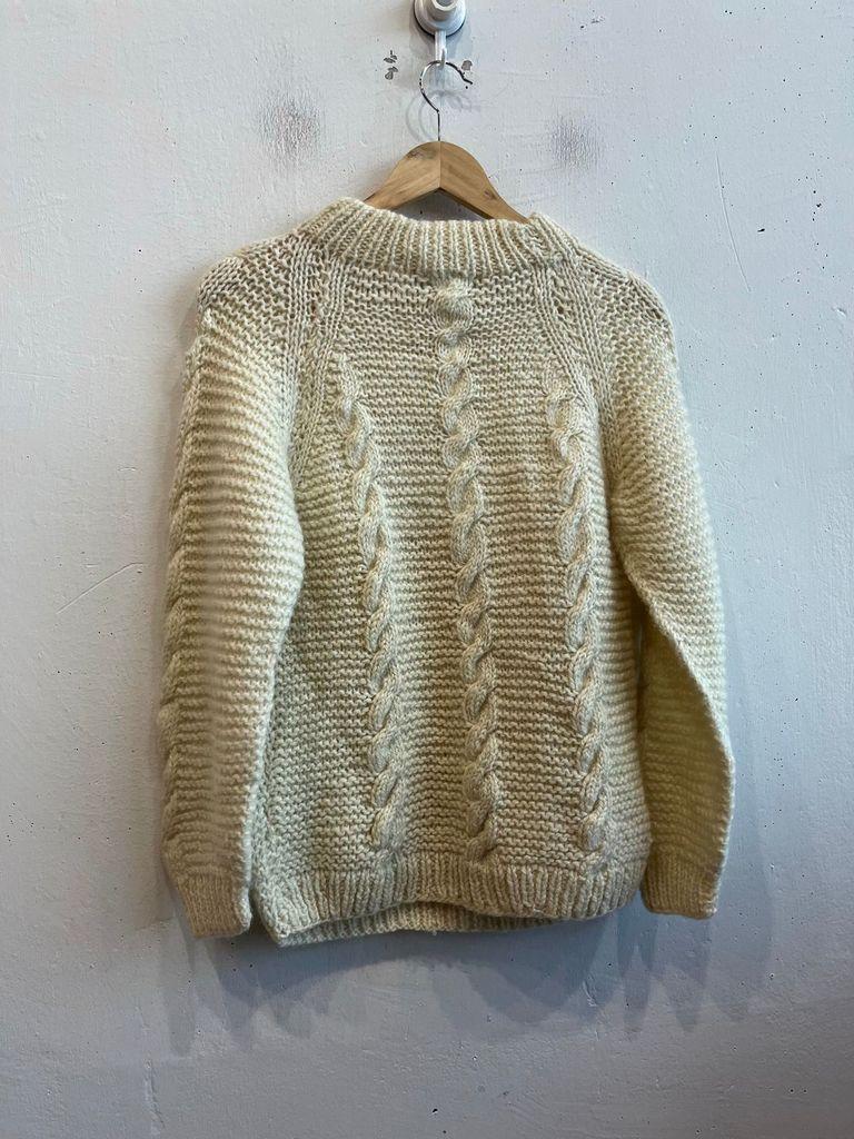 80~90s GREEK KNITWEAR 아란 케이블 울 니트 우먼즈 5