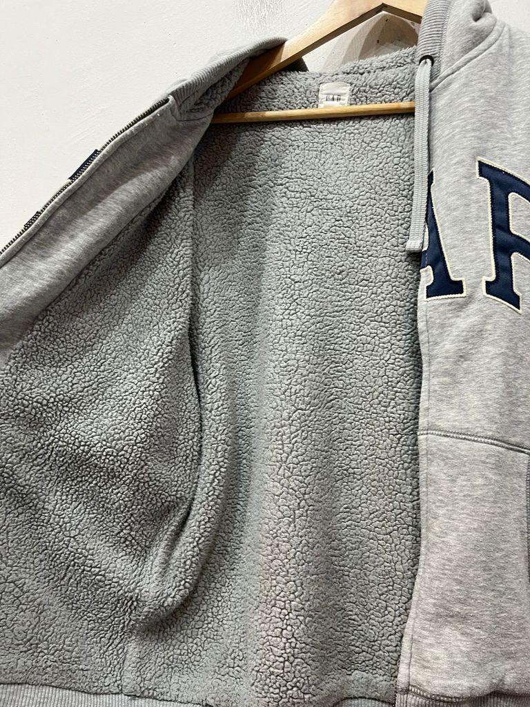 GAP 갭 이너플리스 후드집업 그레이 3