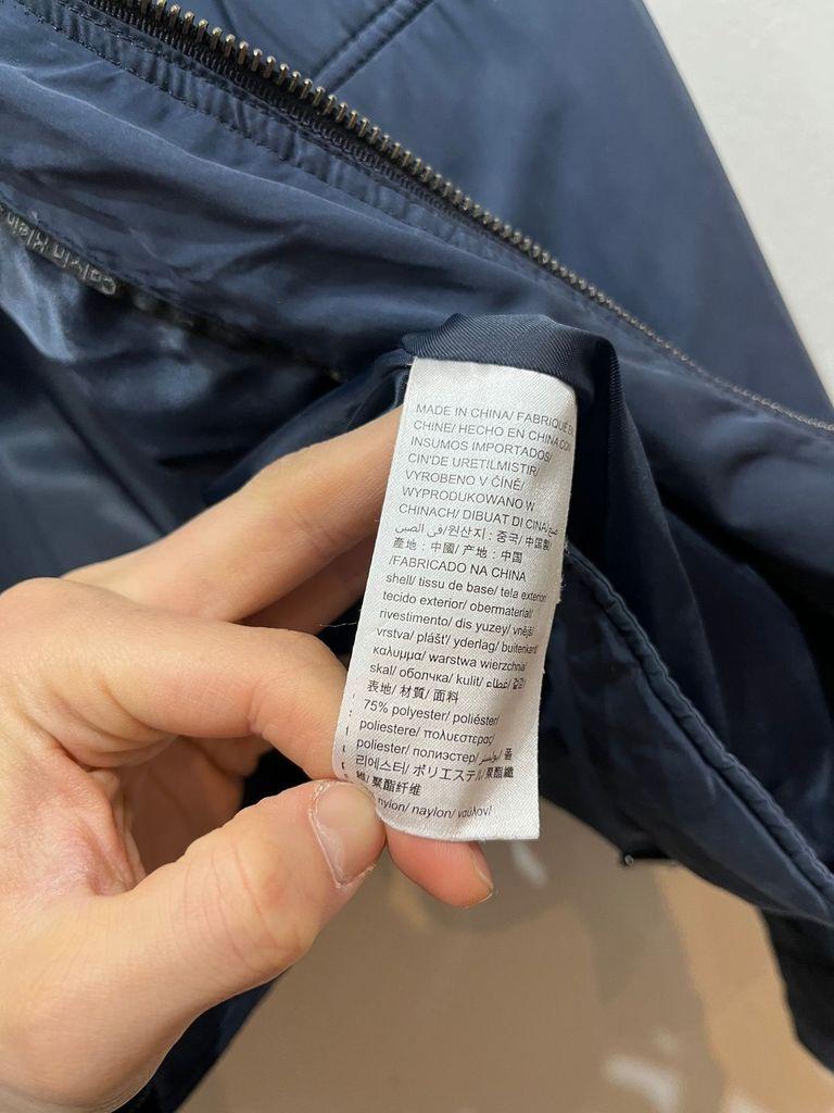 캘빈클라인 워시드 바이커 점퍼 M 7