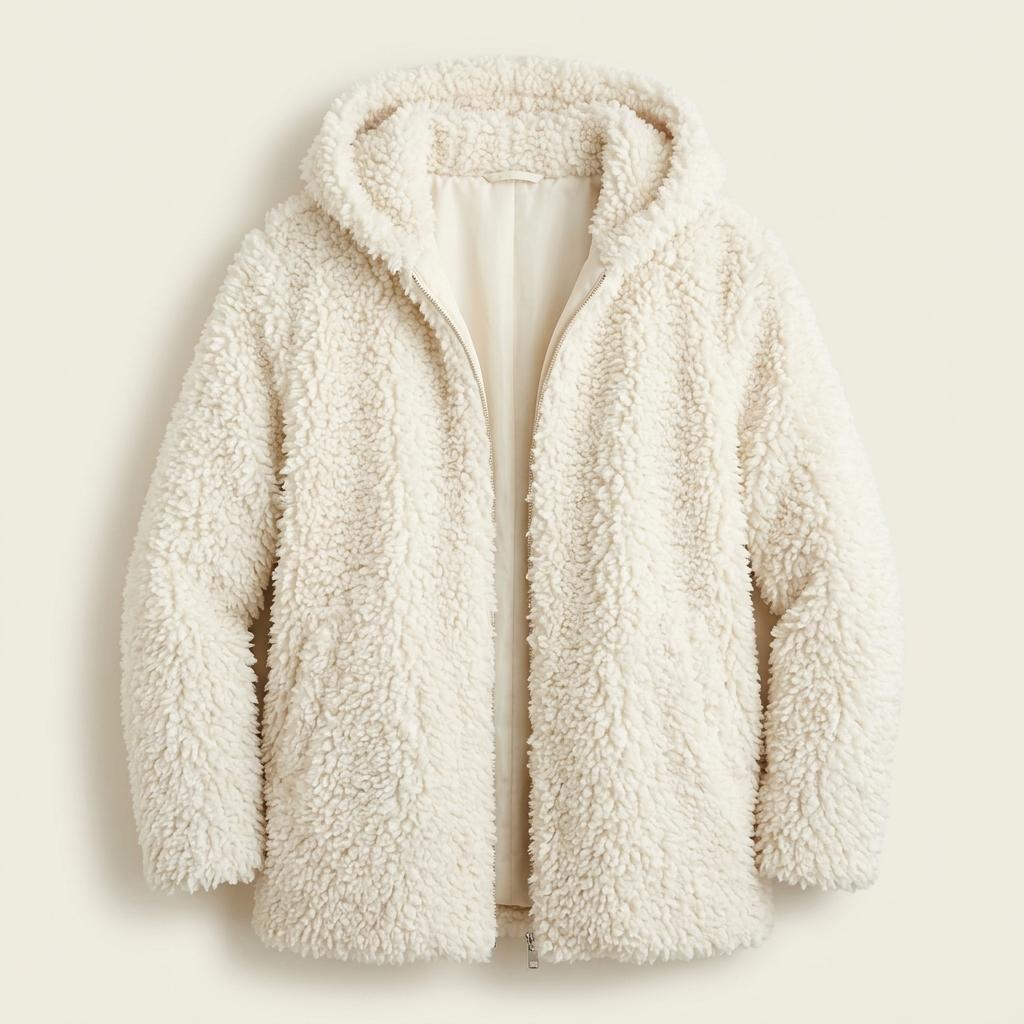ZARA 자라 플리스 퍼 자켓 1