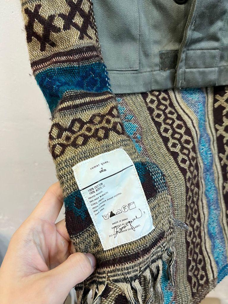 romar quee 밀리터리 에스닉 케이프 Made in JAPAN 7